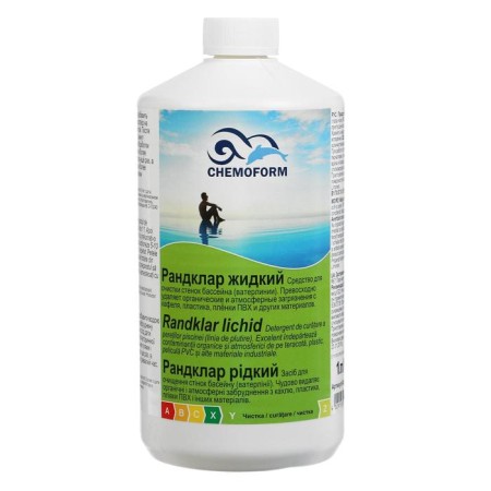 Liquid tool for cleaning the walls of the pool and waterline Randclara liquid, 1 liter-3