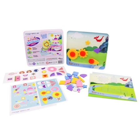 Mosaic Magnetic Magneticus “Princess Castle”, soft, 21.5x20x2.5 cm-2