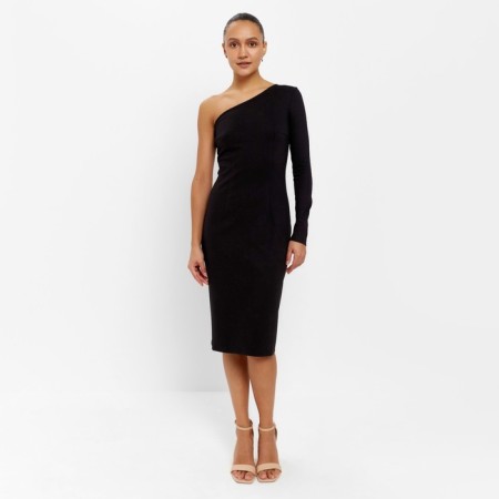 Women's dress Minaku: Partydress Black color, size 40