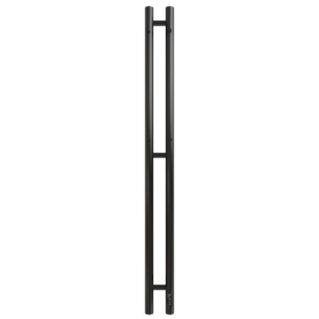Electric towel Grois Orso, 110x1200 mm, 3 crossbars, lower rights, black