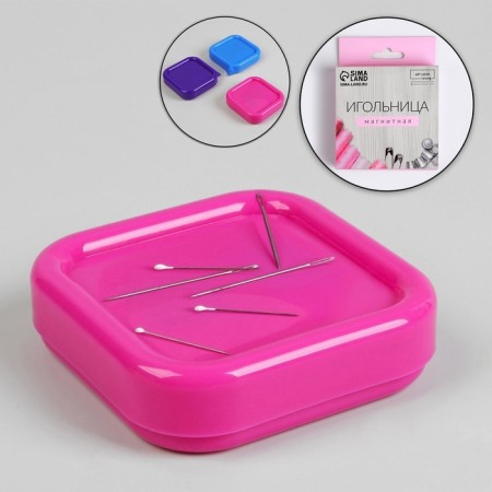 Magnetic needle, 8.5 × 8.5 cm, color mix-1