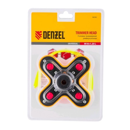 Trammer head Denzel 96362, nut M10x1.25 Left, Max 3 mm fishing line-2