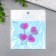 Decor for creativity Plastic "Heart Key Pink-lilac" 2.7x2.4 cm