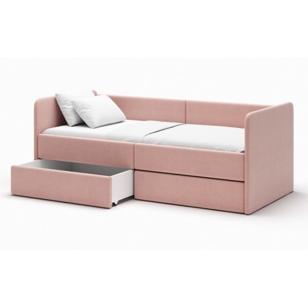 Romark Donny storage boxes, rose color, 2 pcs-1