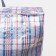 Lightning bag on a zipper, 82 l, blue color