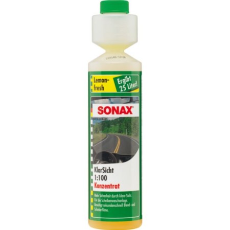Sonax glass -shaker, concentrate 1: 100, lemon, 250 ml, 373141
