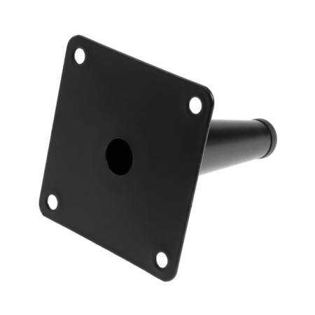 Furniture support Cappio OP08, h = 100mm, thick thickness 1.8, matte black color-3