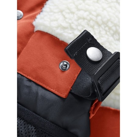 Winter park for a boy, height 146 cm, orange color-5