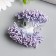 Stamens for flowers "drops matte lilac" d = 1.5 mm set 400 pcs length 6 cm
