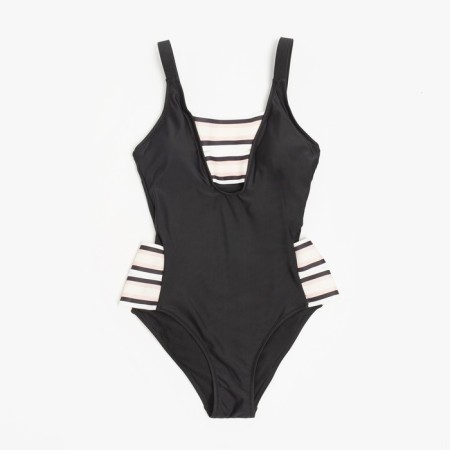 Swimsuit female adhesive minku color black, size 42-7