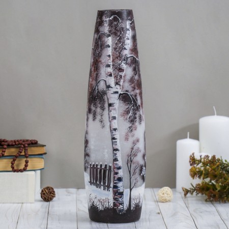 VAZA "Winter" monochrome 40 cm 2748