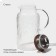 Glass teapot with a metal filter "Agat", 1.8 l, 12 × 22.5 cm