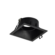 Building Lamp Mantra Comfort, GU10, 1x12W, 92x92x40 mm, matte black color