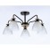 Suspended chandelier Ambrella Light, Modern, TR9571, 5HE27, Black Color