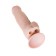 Strap-on super-giant on the fastening of Lovetoy, realistic, 33 cm, bodily color