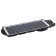 Console lamp era on a sunny battery with a motion sensor of theip65, 60W, 1100lm, 5000k, black