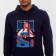 Hoody President Sports. Hockey, size m, blue color