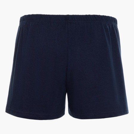 Women's shorts, dark blue color, size 48-4