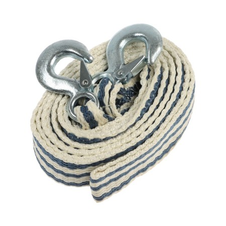 Towing cable, 7 tons, 4.5 m, 2 hook mix-9