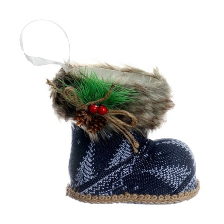 Candy "Boot", Christmas trees, blue color-1