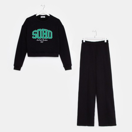 Women's costume (jumper and trousers) Mist Soho, p. 48-50, black-9