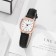 Women's watch, 2.5 x 2.5 cm, gold