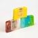 A set of soap in a adhesion 3 pcs "Coconut, bee wax, scarlet" for 80g