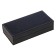 Gift handle, ballpoint "engraving" in the leatherette case, black-silver