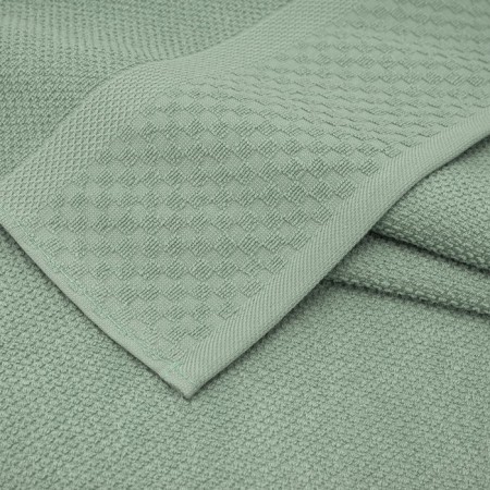 Tainted towel "Grant", 450 g, size 50x80 cm, mint color-1