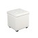 Puff Riga 400x400x430 White gloss