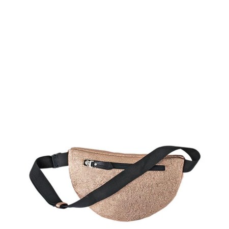 Bag belt female claim. Kozh, lightning, beige color-1