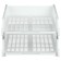 A set of paper trays horizontal Starong Istanus, 2 pieces, on metal rods, white