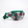 Board children's belt on a zipper, green color