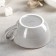 Tea Grey tea cup, 250 ml, porcelain, dark gray color