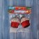 Christmas tree decoration "Piesel" (set 2 pcs) 6.5x5.5 cm, mix