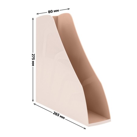 Paper tray Vertical Istanm Vector, pink, width 80mm-2