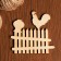 Harvesting for creativity "Fence with a rooster"