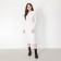 Women's dress Midi with a cut Mist p. 42, white
