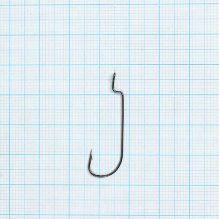 Hooks Volzhanka Worm Offset Hook No. 5, 10 pcs-1