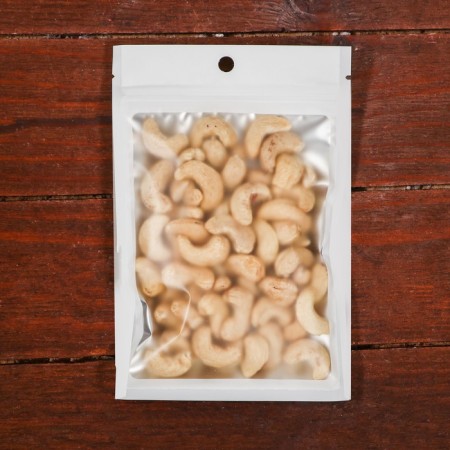 Pack Pak Pak with a window, with Euroslot, white, 12 x 18 cm, 200 μm-1