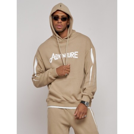 Sports suit men's, size 56, beige color-8