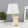 Table lamp "Misha" 1x40W E14 beige 19.5x19.5x36cm