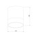 Ceiling lamp (SPOT) Elektrostandard, Light LED 15 W, 108x108x148 mm, IP54, Black Color Black