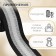Burnal sling 38mm*3 ± 0.1 m strips black/white with lurex au