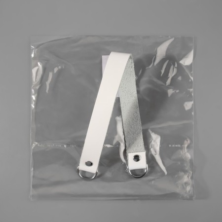Handle for bag, 30 ± 1 × 2 cm, white color-5