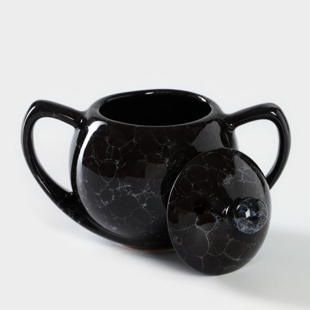 Ceramic sugar "VULAL", 400 ml, D = 7 cm-1