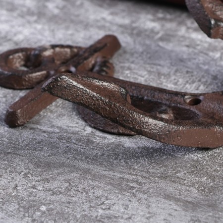 Decorative metal hook "Anchor" 13.5x12x3.5 cm-2