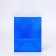 Paper gift package with glitter blue, 21 x 11 x 27 cm