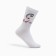 Women's socks, size 23-25, white color