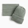 Kit for a girl (hat, snood), olive color, size 50-54